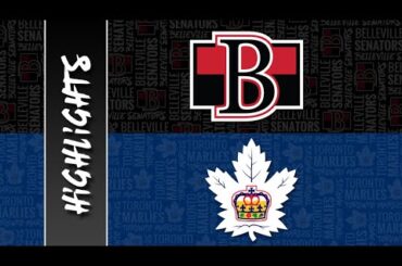 Toronto Marlies Vs Belleville Senators April 24, 2024
