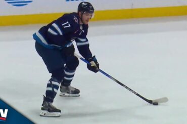 Jets' Adam Lowry Takes Advantage Of Cale Makar's Pinch To Score On Rush