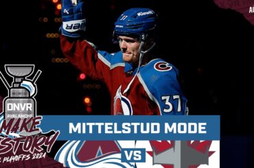 Casey Mittlestadt helps the Colorado Avalanche to 2 - 1 series lead over Winnipeg Jets