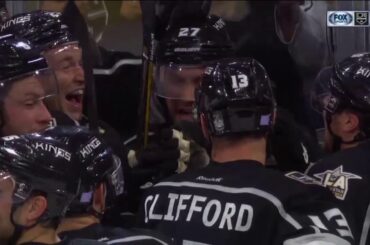 Alec Martinez Scores on Sergei Bobrovsky | Kings Beat Blue Jackets 3-2