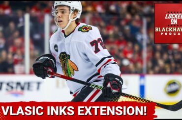 Chicago Blackhawks Sign Defenseman Alex Vlasic To Six-Year Contract Extension
