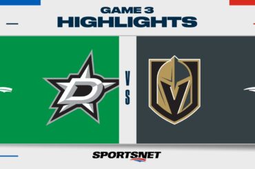 NHL Game 3 Highlights | Stars vs. Golden Knights - April 27, 2024