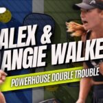 Pickleball Rising Sisters Alex and Angie Walker