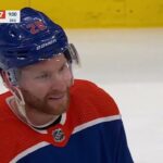 Connor Brown of the Edmonton Oilers scores first goal of 2023 24 season vs Capitals 13-03-2024