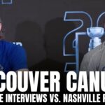 JT Miller & Brock Boeser React to Casey DeSmith Giving Canucks Confidence, Canucks vs. Preds GM3