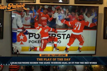 Play Of The Day: Lucas Raymond Scores Game-Winning Goal In OT For The Red Wings | 4/16/24