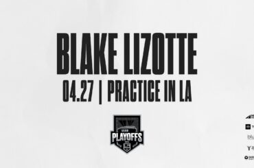 Forward Blake Lizotte | 04.27 LA Kings Practice in LA before Game 4