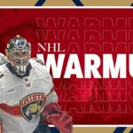 NHL Warmup: Florida Panthers Sergei Bobrovsky & Anthony Stolarz