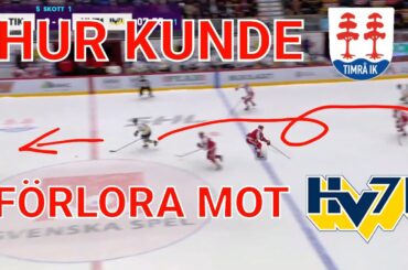 Hur kunde Hv71 vinna mot Timrå | SHL Highlights nhl