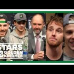 Pete DeBoer, Miro Heiskanen, Wyatt Johnston, Tyler Seguin, Jake Oettinger | Stars vs. Golden Knights
