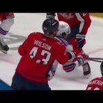 Capitals' Tom Wilson Penalized For Going After Rangers' Adam Fox Following Vincent Trocheck's Goal
