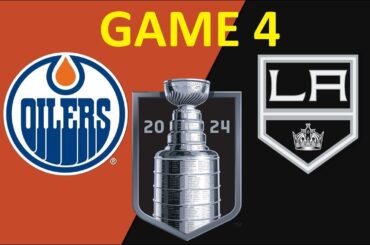 GAME 4: EDMONTON OILERS VS LOS ANGELES KINGS LIVE | FULL GAME REACTION AND COMMENTARY