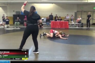 87 Lbs Round 1 (8 Team) - Shamus Regan, Tennessee Vs Daniel Casey, Maryland 133d