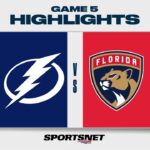 NHL Game 5 Highlights | Lightning vs. Panthers - April 29, 2024