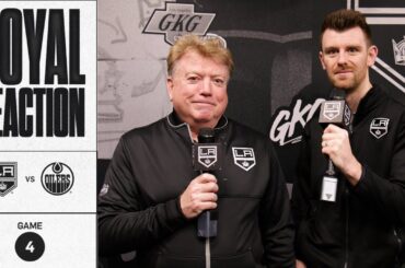 Looking Back at Game 4 LA Kings Loss against Edmonton Oilers | Royal Reaction with Zach and Scott