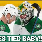 The Dallas Stars put on a Defensive Clinic to take down Vegas 4-2 | Game 4 Reaction: SERIES TIED!