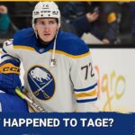 What the hell happened to Tage Thompson this season?