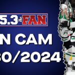 Stars/Golden Knights Series Tied 2-2, Ezekiel Elliott/Cowboys Officially Reunite | Fan Cam 4/30/24