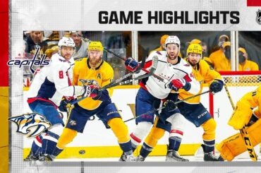 Capitals @ Predators 2/15 | NHL Highlights 2022
