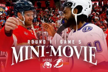 MINI-MOVIE: Panthers Eliminate Rival Tampa Bay Lightning in 5!