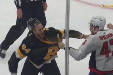 Tom Wilson Drops The Gloves With Jarred Tinordi