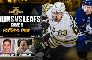 LIVE: Bruins vs Leafs Game 5 Postgame Show