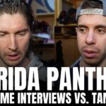 Sergei Bobrovsky & Evan Rodrigues Recap Florida Panthers Series Win vs. Tampa Lightning in 5 Games