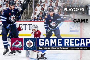 Gm 5: Avalanche @ Jets 4/30 | NHL Highlights | 2024 Stanley Cup Playoffs
