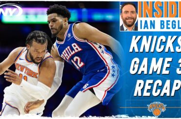 Ian Begley reacts to Knicks players calling Joel Embiid 'dirty' and 'reckless' | SNY