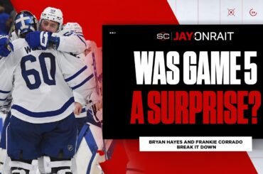 How shocked are you the Maple Leafs won Game 5?