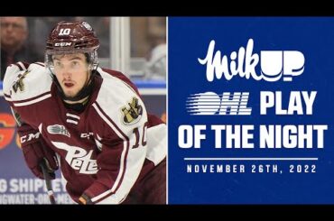 OHL Play of the Night Presented by MilkUP: Avon and Othmann Link Up!