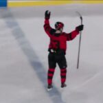 Jesper Bratt Assists On A Hischier Goal & calls him “CAPITANO”
