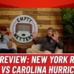 Previewing Carolina Hurricanes vs New York Rangers with Empty Netters Podcast