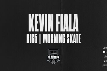 Forward Kevin Fiala | R1G5 LA Kings Morning Skate Media ahead of Game 5 in Edmonton