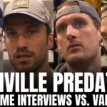 Roman Josi, Michael McCarron, Luke Evangelista & Filip Forsberg React to Canucks vs. Preds GM3