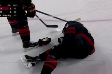 Ryan Dzingel Injured After Hit Into Boards By Nikita Zadorov