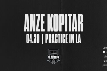 Captain Anze Kopitar | 04.30 LA Kings Practice in LA before leaving for Edmonton