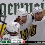 Ivan Barbashev assists on Carrier's goal in game 5 vs Stars (1 may 2024)