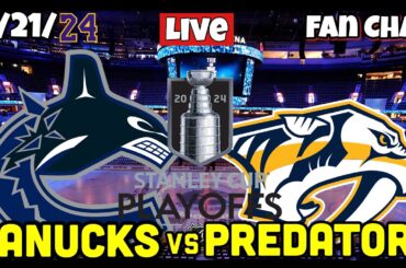 Nashville Predators vs Vancouver Canucks Live NHL Playoffs Live Stream