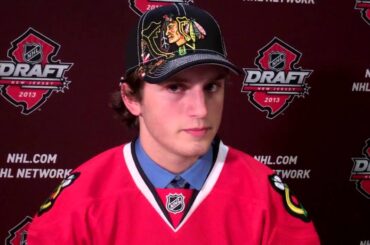 2013 NHL Draft Chicago Blackhawks First Round Pick (#30 Overall) Ryan Hartman