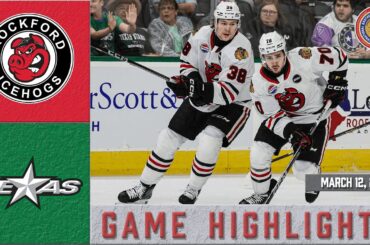 IceHogs Highlights: IceHogs vs Stars 3/12/24