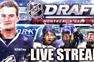 2020 NHL ENTRY DRAFT - ROUND 1 LIVE STREAM (NHL Top Prospects, Lafreniere, Byfield, Stutzle) Hockey