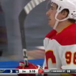 Andrei Kuzmenko scores vs Blues again, goal #15 of the season (28 mar 2024)