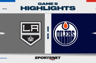 NHL Game 5 Highlights | Kings vs. Oilers - May 1, 2024