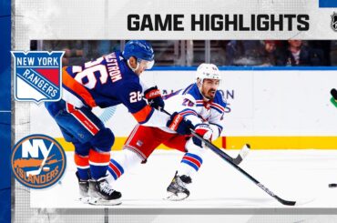 Rangers @ Islanders 11/24/21 | NHL Highlights