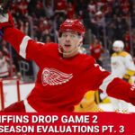 Lucas Raymond's breakout carried Detroit — '23-'24 evaluations pt. 3 | Griffins drop game 2