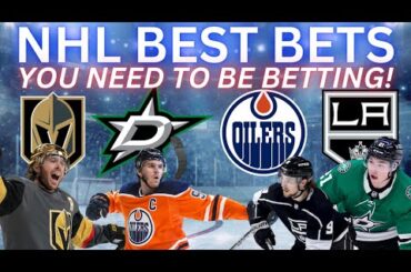 Vegas Golden Knights vs Dallas Stars - LA Kings vs Edmonton Oilers - NHL Bets and Picks Today!