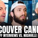 Rick Tocchet, Phillip Di Giuseppe & Sam Lafferty Discuss Vancouver Canucks vs. Nashville Game 6