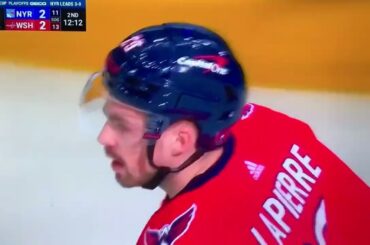 Capitals C #29 Hendrix Lapierre 🥅(1)🏒Wrist-Shot Goal *1st career playoff goal*the need for speed*
