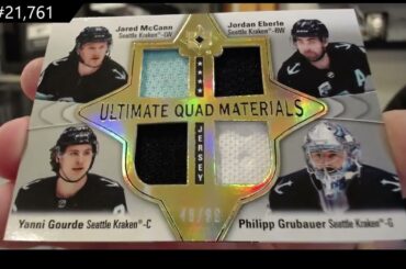 NEW! 2022-23 Upper Deck Ultimate Hockey 8 Box Case Break - CNC GB #21,761